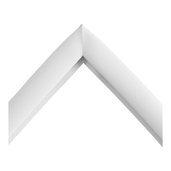 A close-up of a white Cres Cor compression gasket.