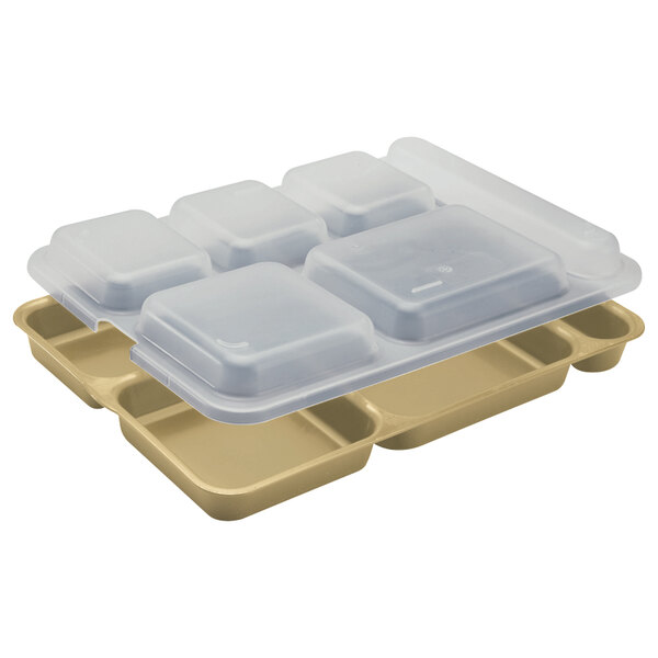 Cambro 10146dcw133 10 X 14 3 16 Beige 6 Compartment Serving Tray Cambro 10146dcw133 10 X 14 3 16 Beige 6 Compartment Serving Tray 24 Case
