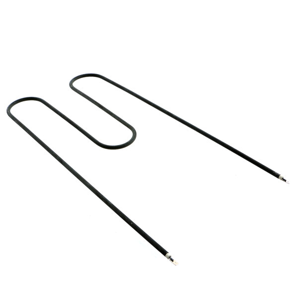 A pair of black wires connected to a Henny Penny water pan heater.