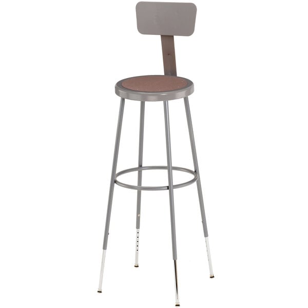 a stool with a seat