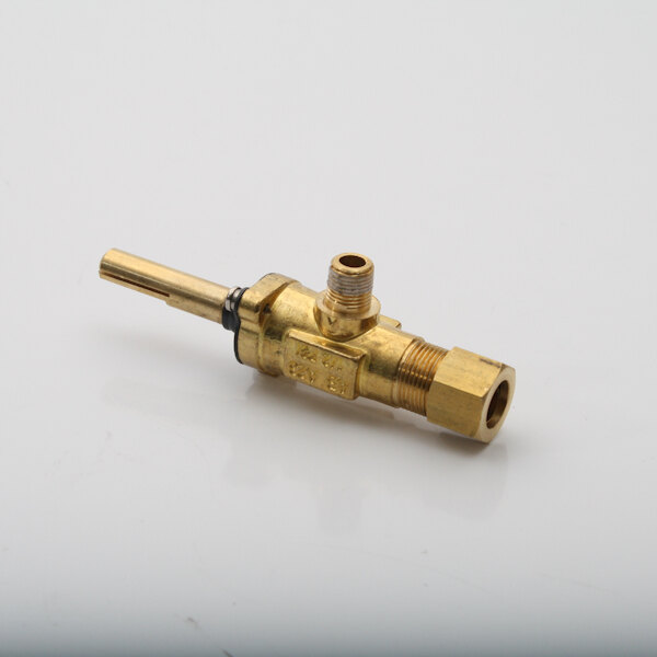 a close up of a brass pipe