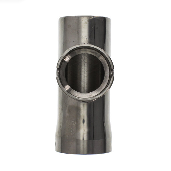 A stainless steel threaded pipe fitting for a Taylor Company cylinder pump.