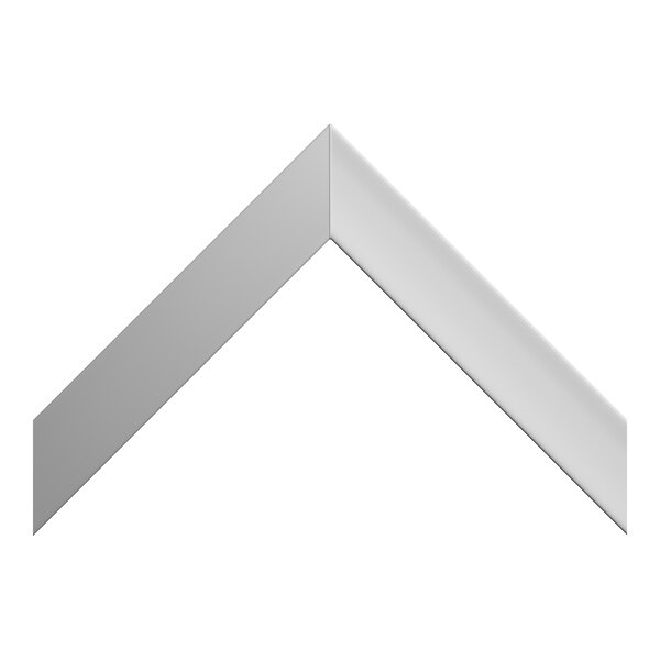 A gray replacement gasket for Cres Cor equipment, shown in an angled view.