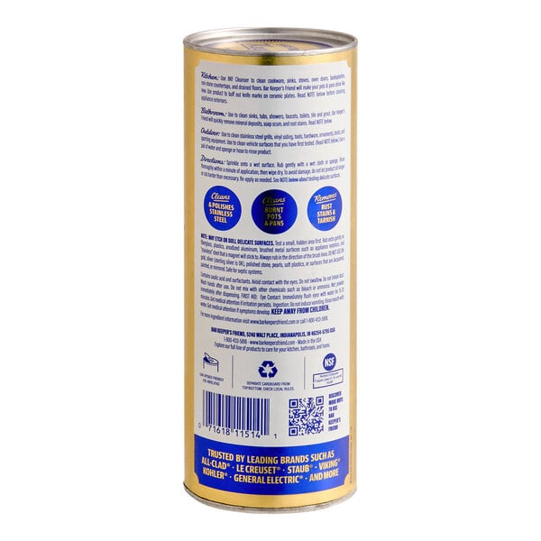 Bar Keepers Friend 11514 21 oz. All-Purpose Cleaning Powder