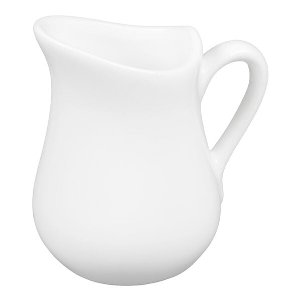 American Metalcraft PBC25 2 oz. Porcelain Bell Creamer