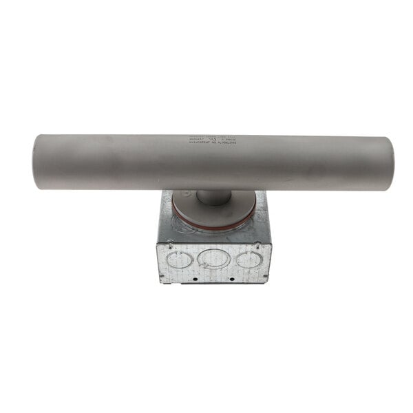 An Atlas Metal Industries Inc heat element with a metal pipe on top.