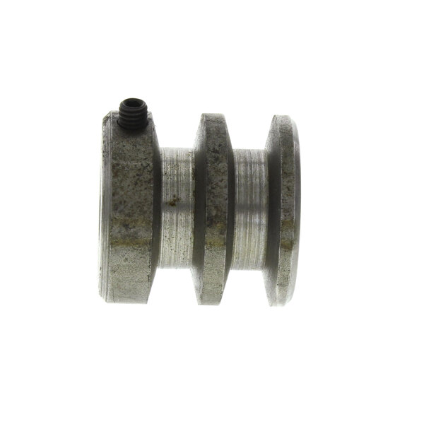 A close-up of a Univex drive pulley.