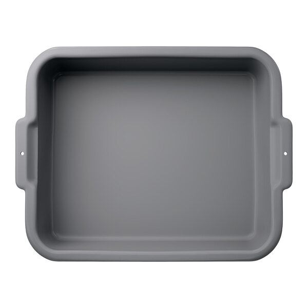 Vollrath 52621 Signature 20" x 17" x 5" Gray High Density Polyethylene Bus Tub