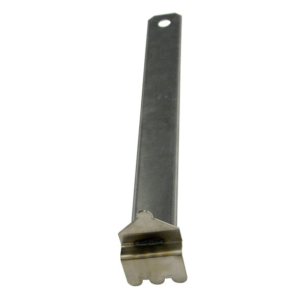 A Wells metal scraper with a screw on the end.