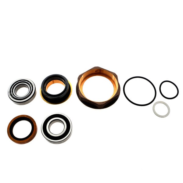 An Ice-O-Matic Evap Rebuild Kit with metal and rubber rings.