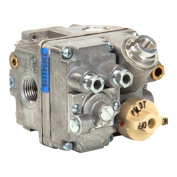 A Southbend metal Unitrol valve for a fryer.