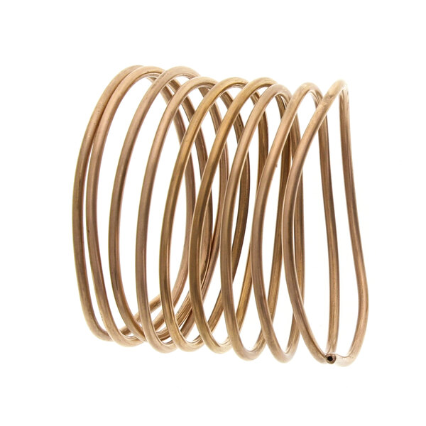 A stack of copper capillary tubes.