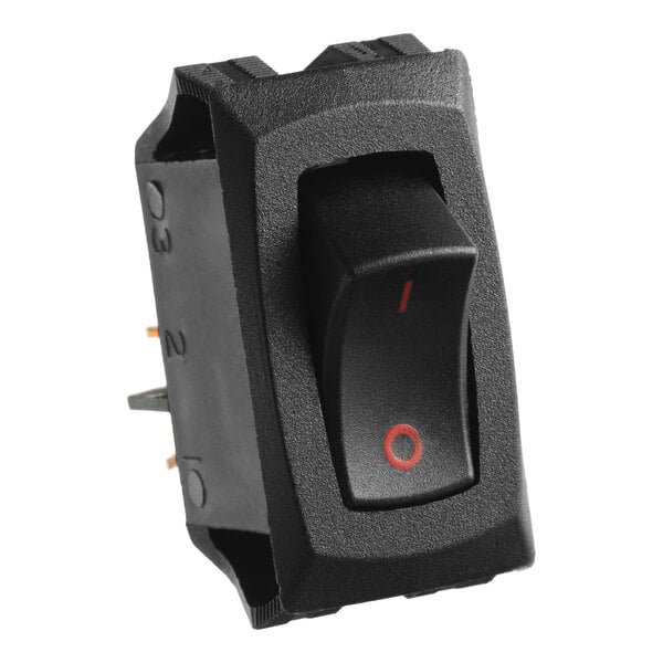 A black rectangular rocker switch with on and off markings, designed for use in Vitamix blenders.