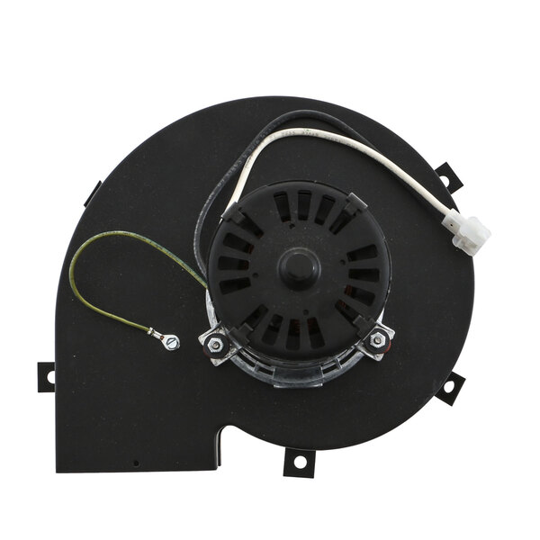 a black fan with wires