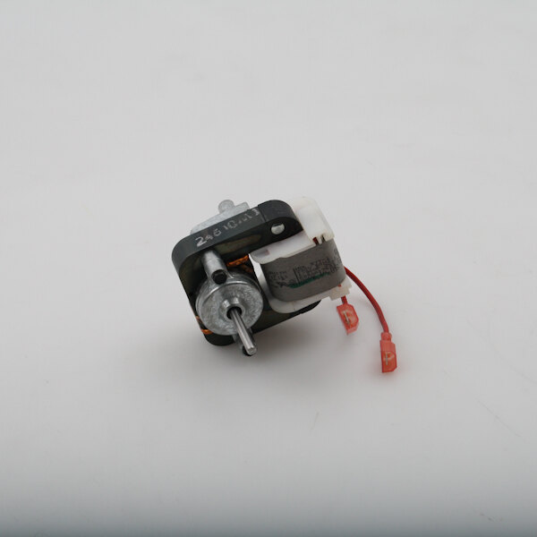 A Carter-Hoffmann Evap Fn Mtr with red and white wires attached.