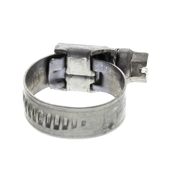 A Jet Tech mechanical clip for a dishwasher hose.