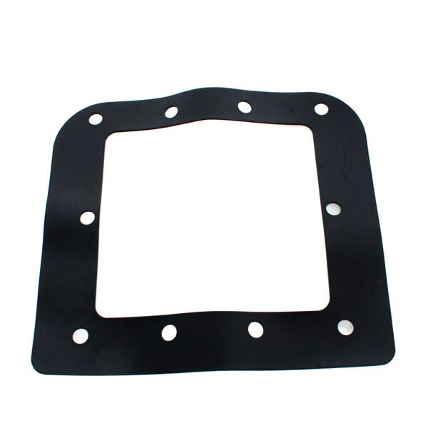 A black Univex door gasket with holes.