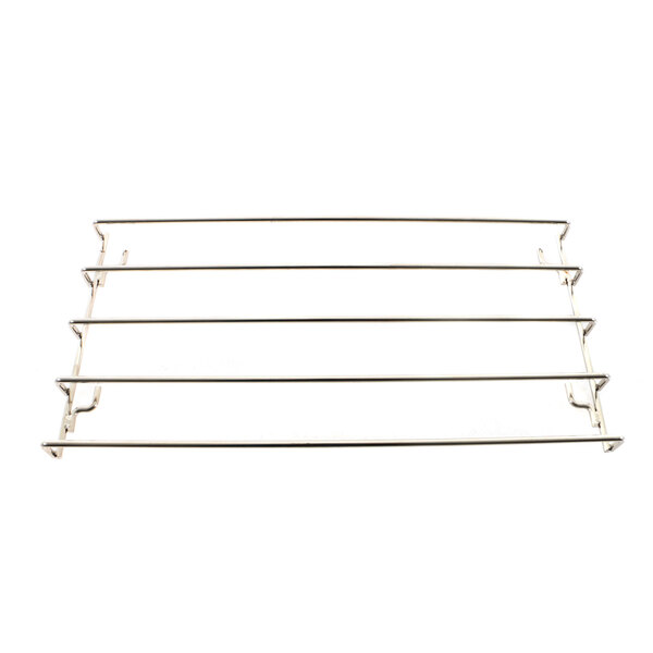 A Southbend rack guide with four metal rods.