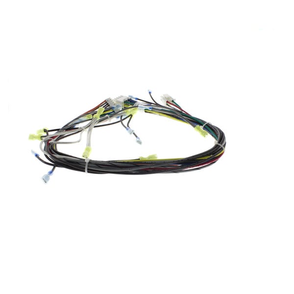 a close-up of a bunch of wires