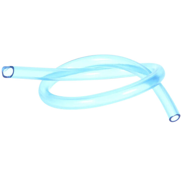 A blue Jet Tech rinse tube with curved ends.
