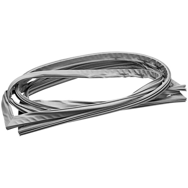 A white rubber door gasket for a Beverage-Air H-Series refrigerator.