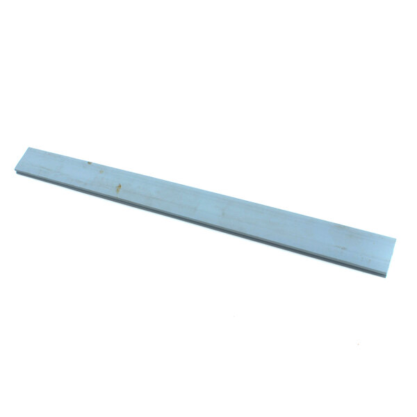 A long rectangular white metal handle.