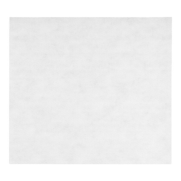 A close-up view of a white, textured, fabric-like surface.