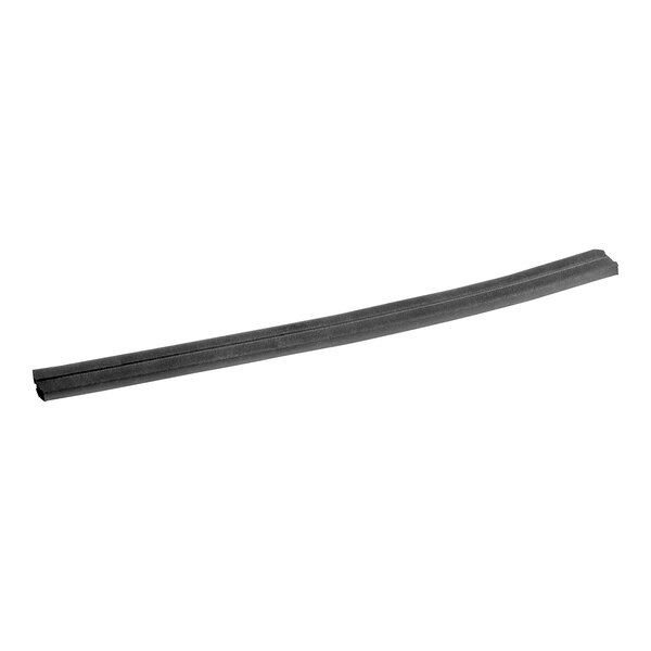 A black rubber door gasket for an Ice-O-Matic ice bin.