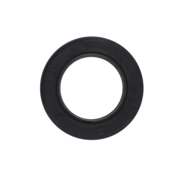 a black circle with a white background