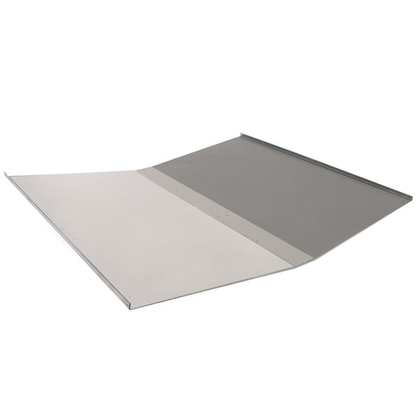 A grey and white Garland fire plate.