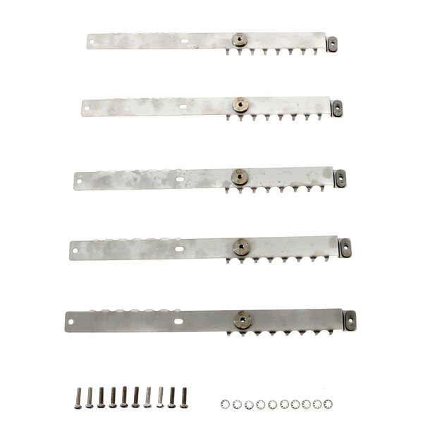 A Henny Penny spreader kit with four metal screws.