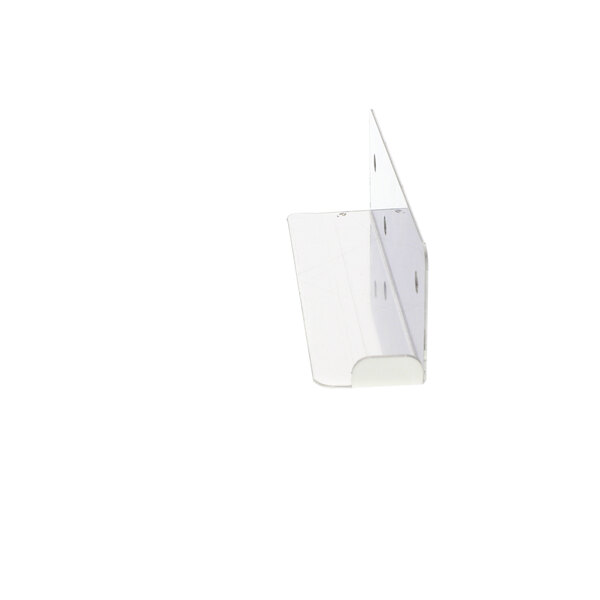 a clear plastic table top
