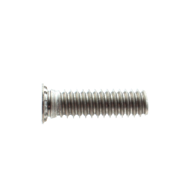 A close-up of an APW Wyott threaded press stud screw.