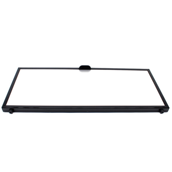 The stainless steel lid assembly for a True Refrigeration unit.