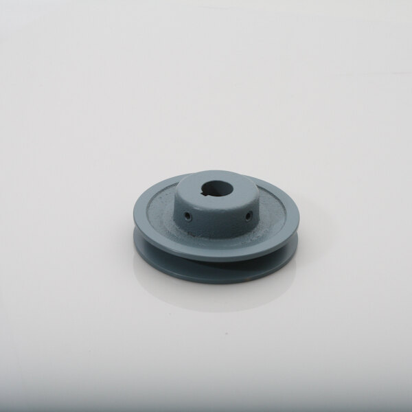 A grey plastic Blakeslee pulley.