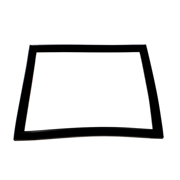 A black rectangular frame on a white background.