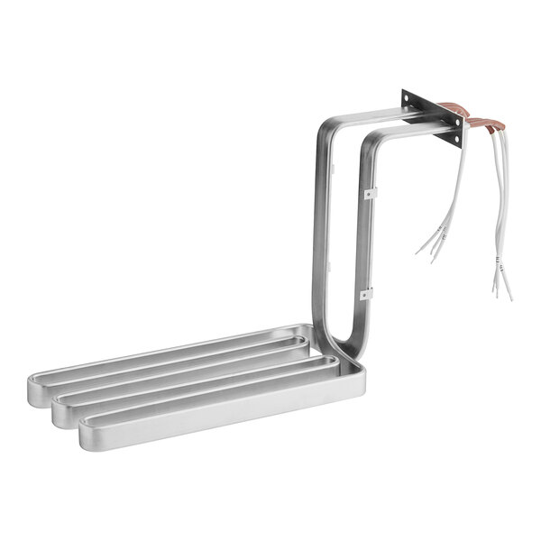 A metal shelf with wires attached to it, the Vulcan 00-416741-00G12 Element.