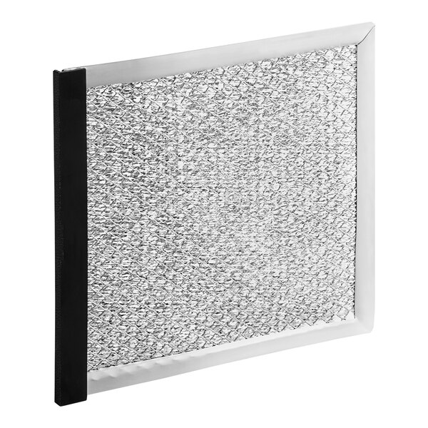 A close-up of a Manitowoc Ice air filter with black trim.