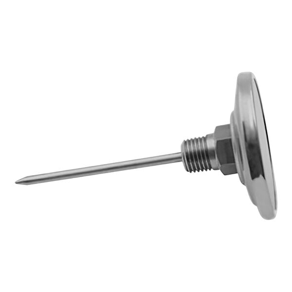 A Grindmaster-Cecilware thermometer with a metal needle.