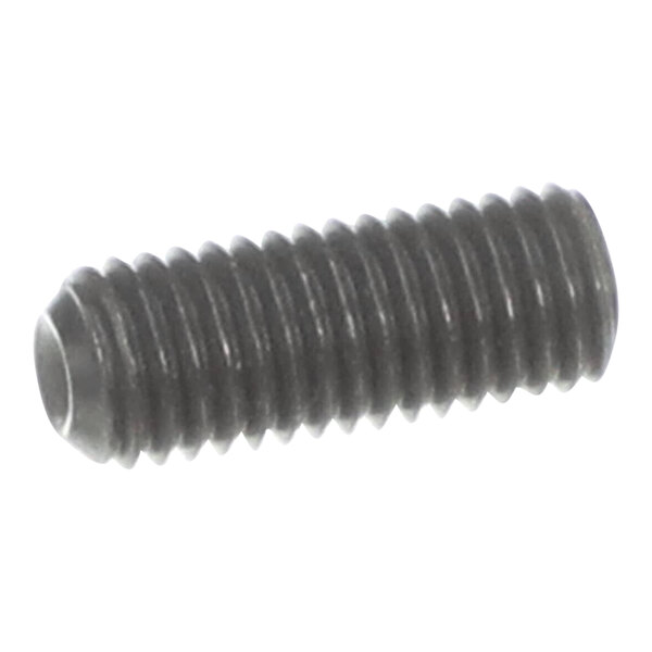 A Frymaster screw with black threading.