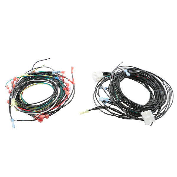 a group of wires with connectors