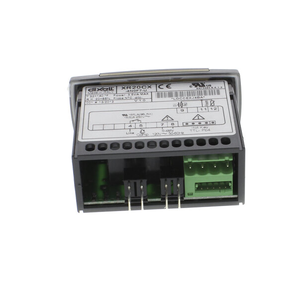 A close-up of a True Refrigeration electronic control module with a white background.