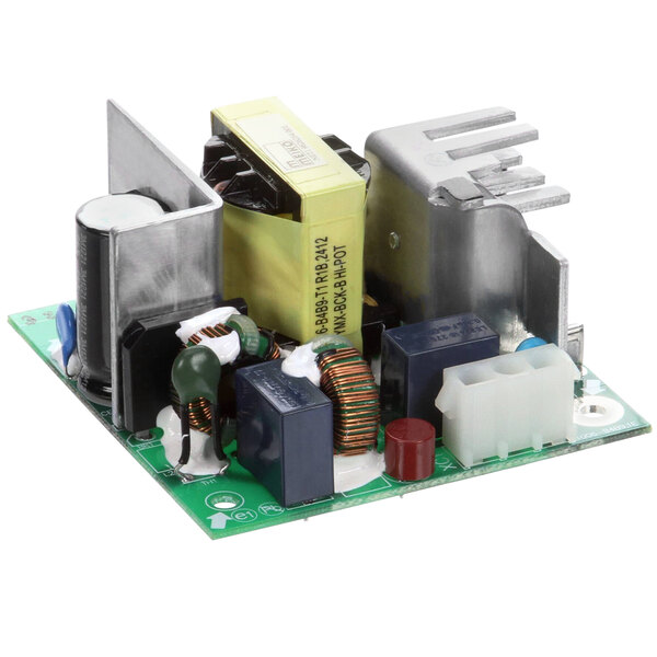 The power supply board for a Meiko dishwasher.