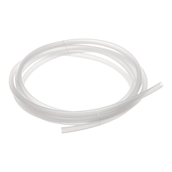 A white plastic Blakeslee tubing.