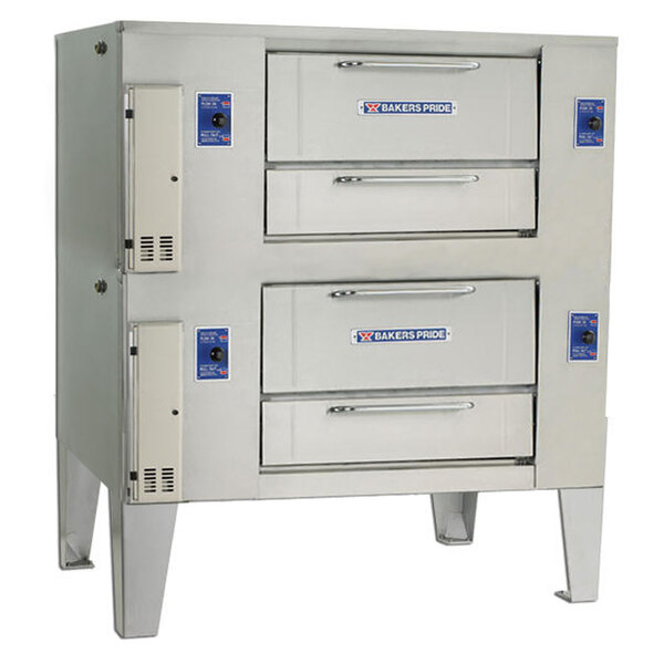 Bakers Pride D250 Super Deck Natural Gas Double Deck Gas Oven