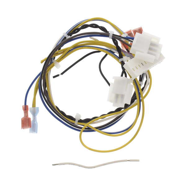 a close-up of several wires