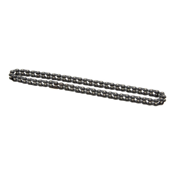 An APW Wyott drive chain with two links on a white background.