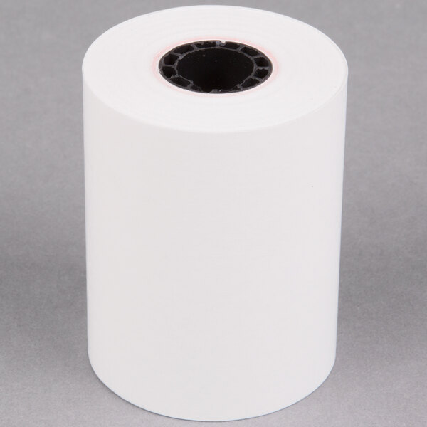 Point Plus 2 5/16 x 400' Thermal Gas Pump Paper Roll Tape - 12/Case