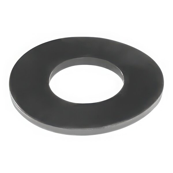 A black Viton rubber sealing ring with a white circle.