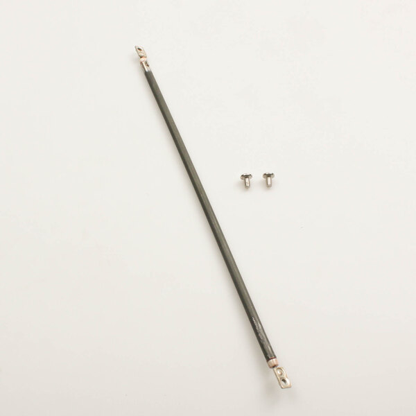 A long metal rod with screws.